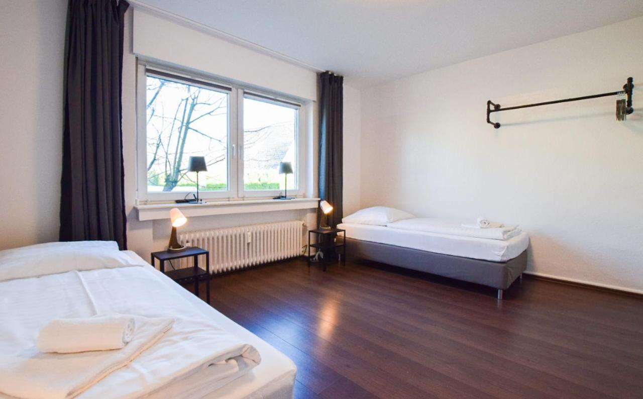 Raj Living - 1 , 3 And 4 Room Apartments - 20 Min Messe Dus & Airport Dus 梅尔布施 外观 照片