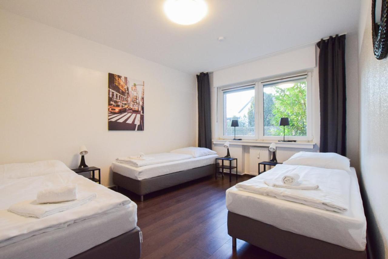 Raj Living - 1 , 3 And 4 Room Apartments - 20 Min Messe Dus & Airport Dus 梅尔布施 外观 照片