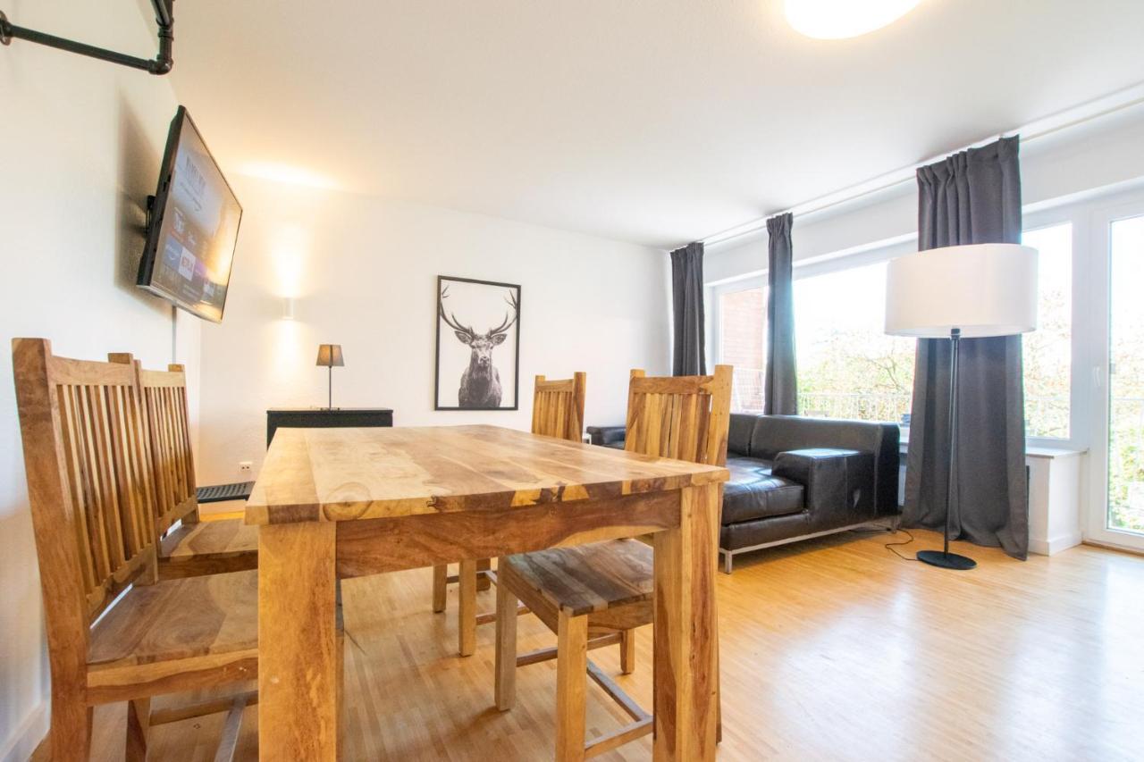 Raj Living - 1 , 3 And 4 Room Apartments - 20 Min Messe Dus & Airport Dus 梅尔布施 外观 照片