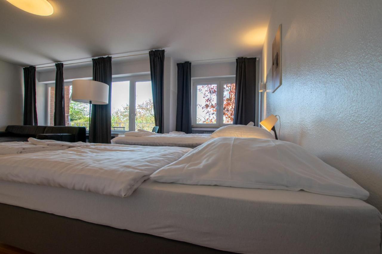 Raj Living - 1 , 3 And 4 Room Apartments - 20 Min Messe Dus & Airport Dus 梅尔布施 外观 照片